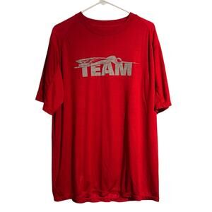 Team Skeeter Performance T-Shirt – Red – Men’s Large